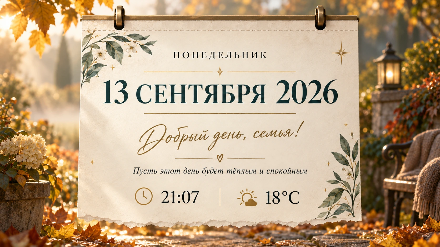 Домашний планшет IKIME: календарь и управление системой